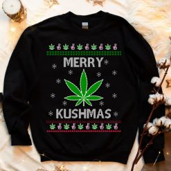 Ugly Merry Kushmas Christmas Sweatshirt