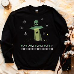 Ugly Ufo Alien Love Christmas Sweatshirt