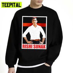 Uk Flag Minister Rishi Sunak Unisex Sweatshirt