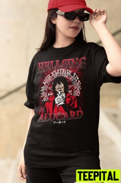 Ultimate Vampire Hellsing Alucard Pentagram Hellsing Unisex T-Shirt