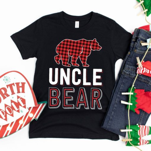 Uncle Bear Christmas T-Shirt