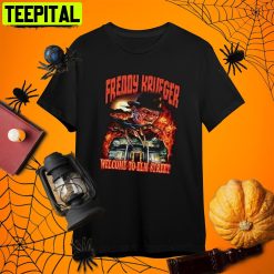 Unisex Halloween Nightmare Elm Street Freddy Krueger Retro Art Unisex T-Shirt