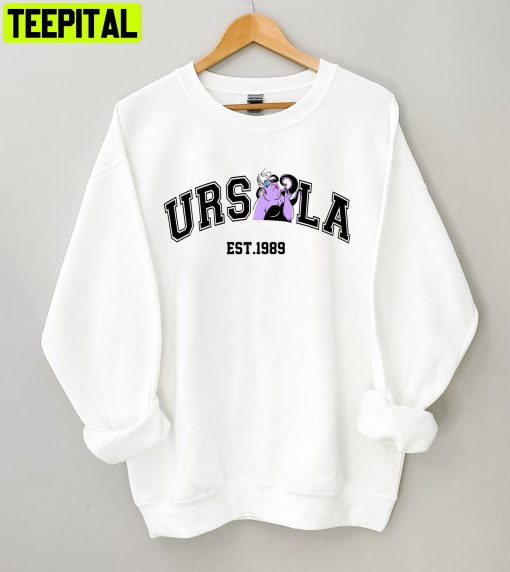 Ursula Est1989 Ursula Villain Villain Disney Sweatshirt