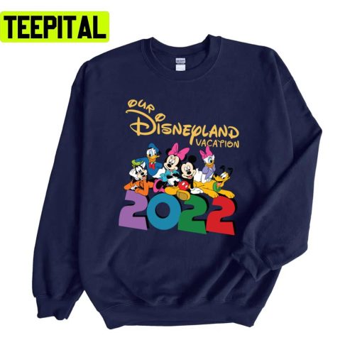 Vacation 2022 Daisy Duck And Friends Unisex Sweatshirt