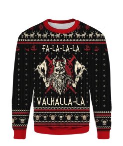 Vikingg Fa La La Christmas 3D Sweater