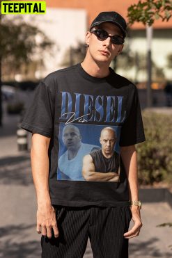 Vin Diesel Dominic Toretto The Furious 90’s Retro Design T-Shirt