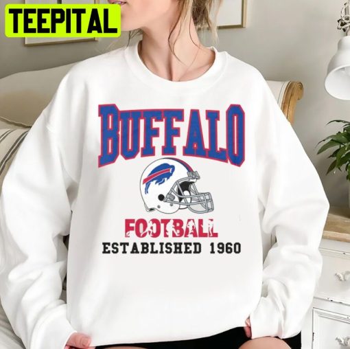 Vintage 90s Buffalo Bills Football Unisex Sweatshirt