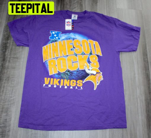 Vintage 90s Clothing Nfl Minnesota Vikings Football Unisex T-Shirt