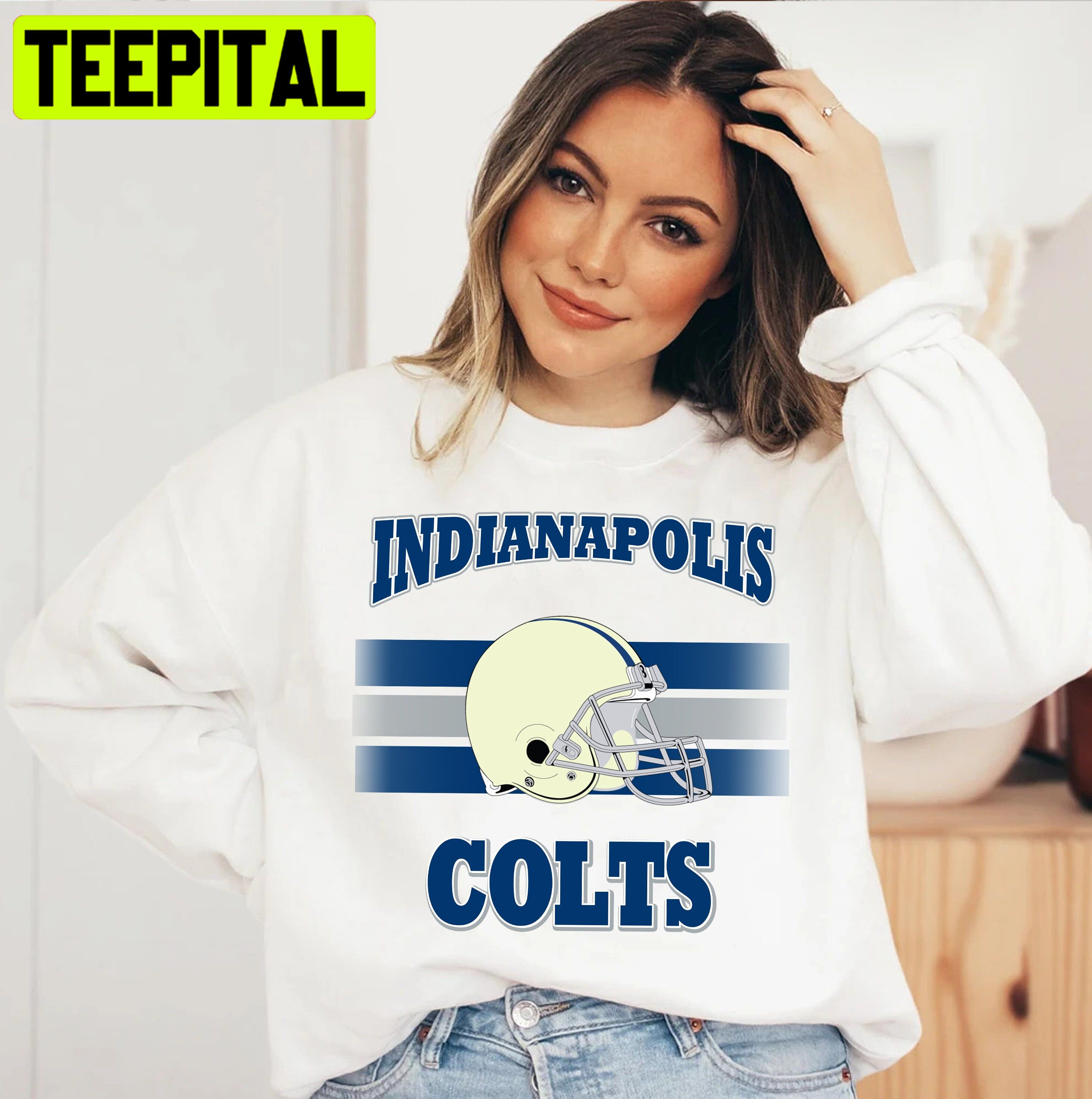 Vintage 90s Indianapolis Colts Sweatshirt Indianapolis Colts 