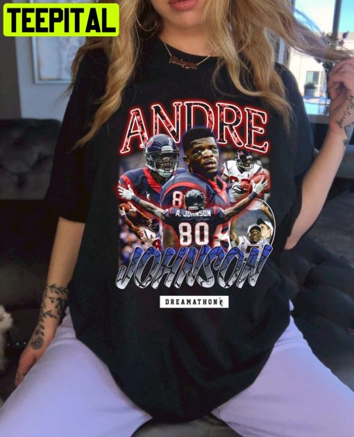 Vintage Andre Johnson Dreams Aj Houston Unisex T-Shirt