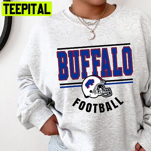 Vintage Buffalo Bills Style Football Unisex Sweatshirt