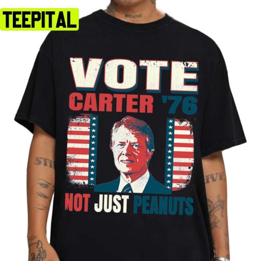 Vintage Campaign Voting Jimmy Carter 1976 Election Classi Unisex Sweatshirt