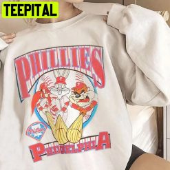 Vintage Changes 1993 Philadelphia Looney Tunes Mlb Warner Bros Trending Unisex Sweatshirt