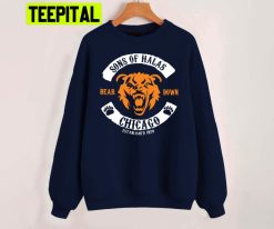 Vintage Chicago Football Bear Est 1920 Unisex Sweatshirt