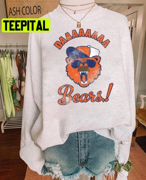 Vintage Da Bears Football Unisex Sweatshirt