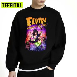 Vintage Design Elvira Mistress Of The Dark Unisex Sweatshirt