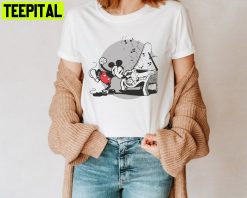 Vintage Design Mickey Mouse Disney Unisesx T-Shirt