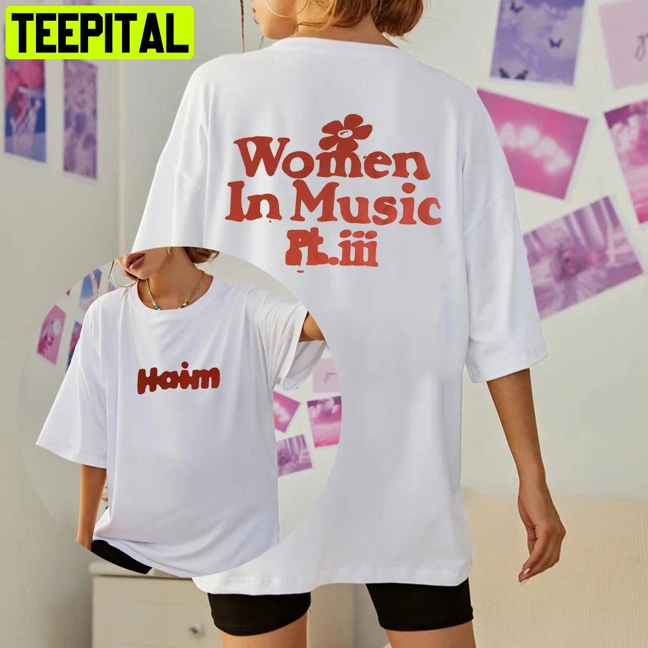 Vintage Haim Women In Music Pt Iii Haim Nage Girl Unisex T-Shirt