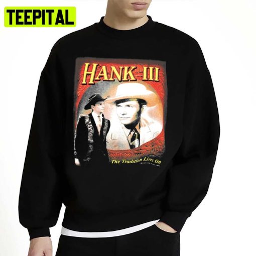 Vintage Hank Williams Iii Debut Risin Unisex Sweatshirt