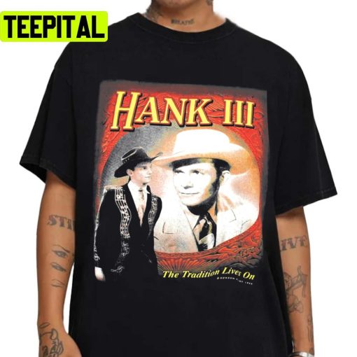 Vintage Hank Williams Iii Debut Risin Unisex Sweatshirt