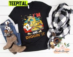 Vintage I’m 12 & Diggin’ It Trending Unisex T-Shirt