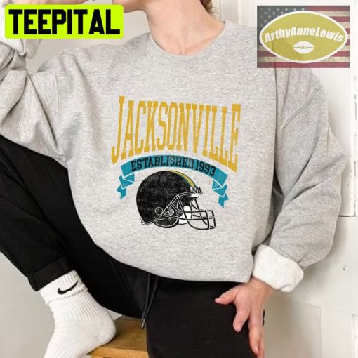 Vintage Jacksonville Football Sport Unisex Sweatshirt