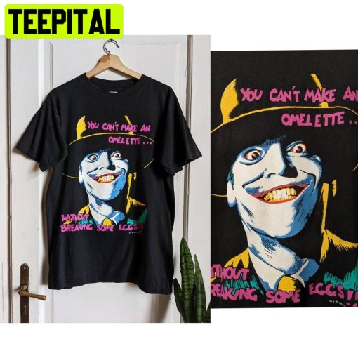 Vintage Joker Dc Comics 1989 Jack Nicholson Batman Rare Single Stitch Trending Unisex T-Shirt