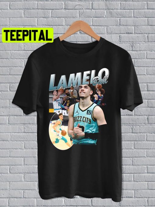 Vintage Lamelo Ball Charlotte Hornets Nba Lamelo Ball Unisex T-Shirt