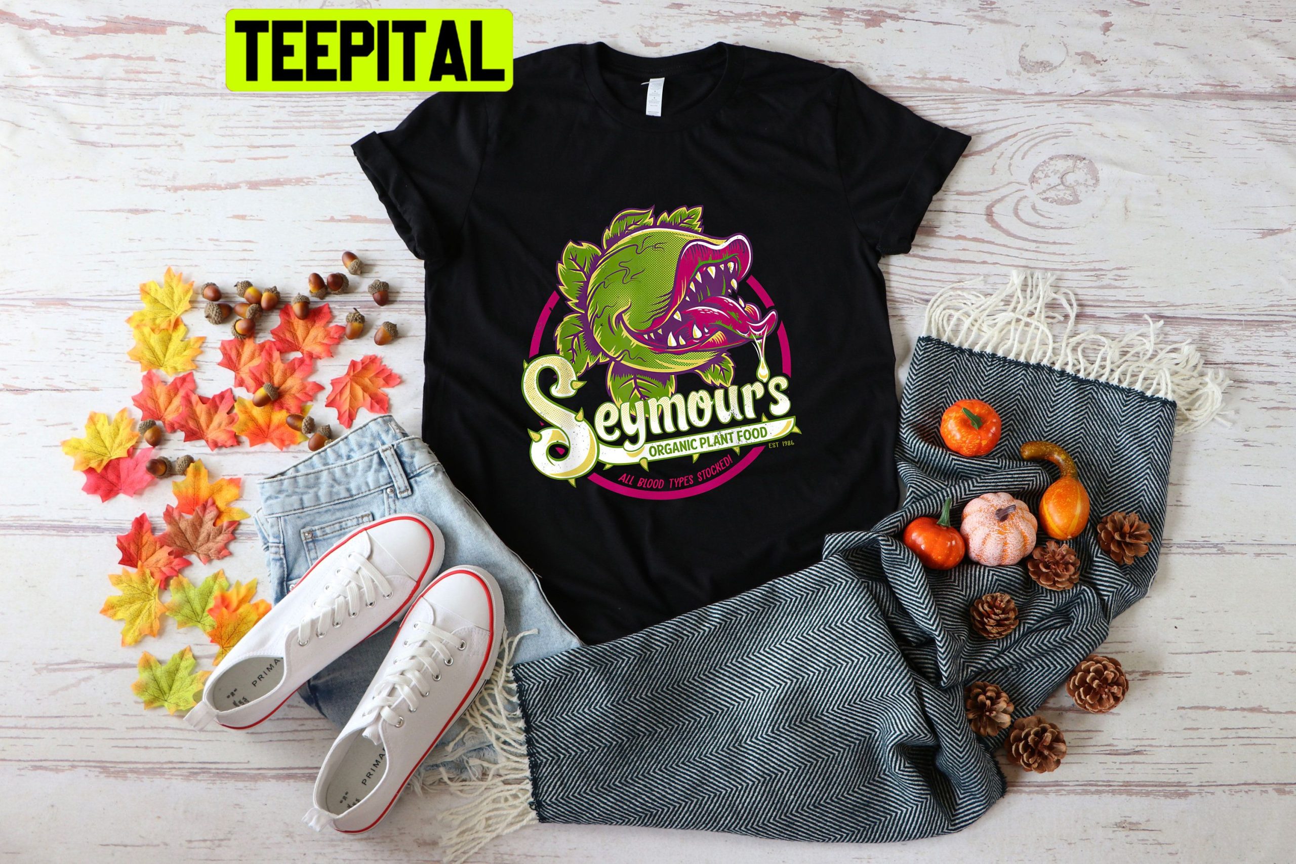 Vintage Little Shop Of Horrors Seymour's Plant Horror Trending Unisex T-Shirt