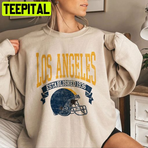 Vintage Los Angeles Football Sunday Football Unisex Sweatshirt