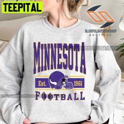 Vintage Minnesota Football Monday Thursday Sunday Football Unisex Sweatshirt