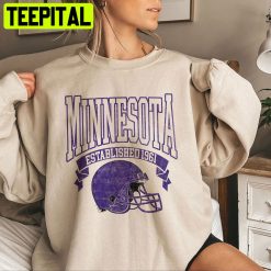 Vintage Minnesota Sunday Football Unisex Sweatshirt