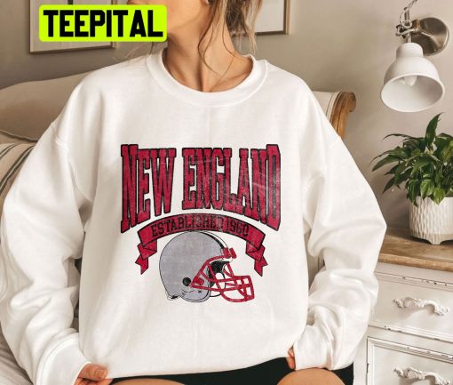 Vintage New England Football  Unisex Sweatshirt