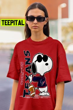 Vintage Nfl Houston Football Snoopy Unisex T-Shirt