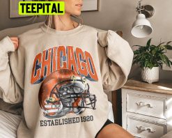 Vintage Retro 90s Chicago Football Unisex Sweatshirt