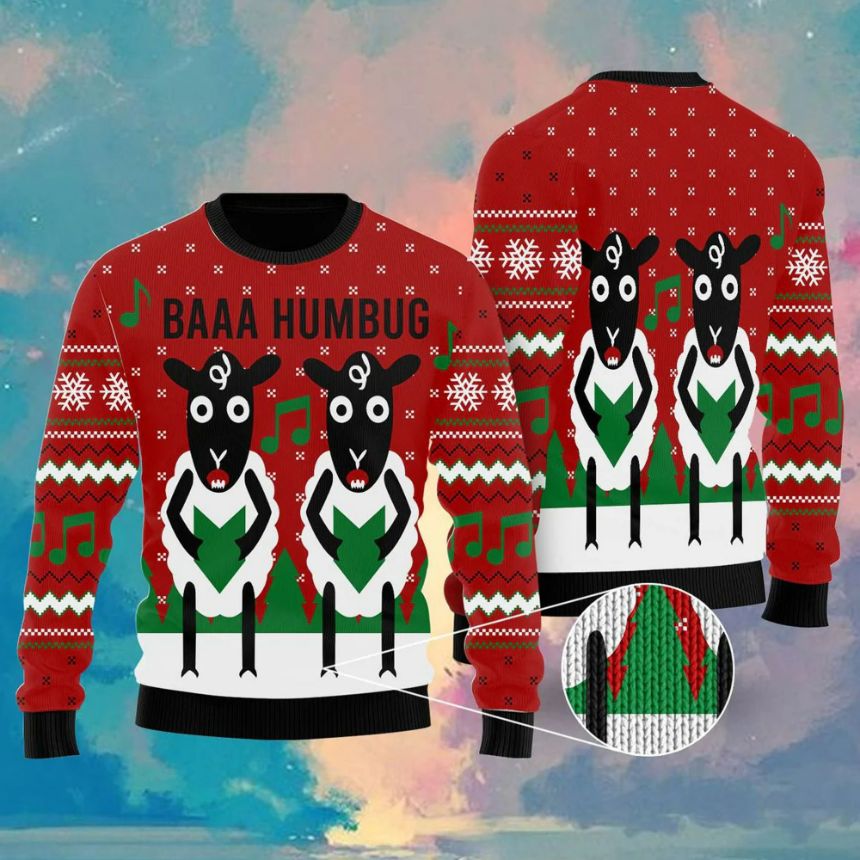 Sheep shop christmas sweater