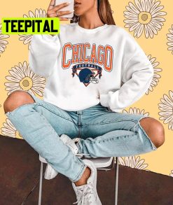 Vintage Style Chicago Football Sport Trending Unisex Sweatshirt