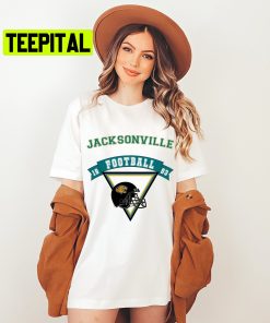 Vintage Style Jacksonville Jaguar Football Nfl Unisex T-Shirt