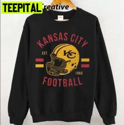 Vintage Style Kansas City Chiefs Footbal Unisex Sweatshirt