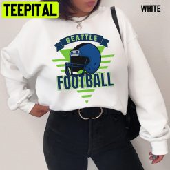 Vintage Style Seattle Football Seattle Washington Sports Unisex Sweatshirt