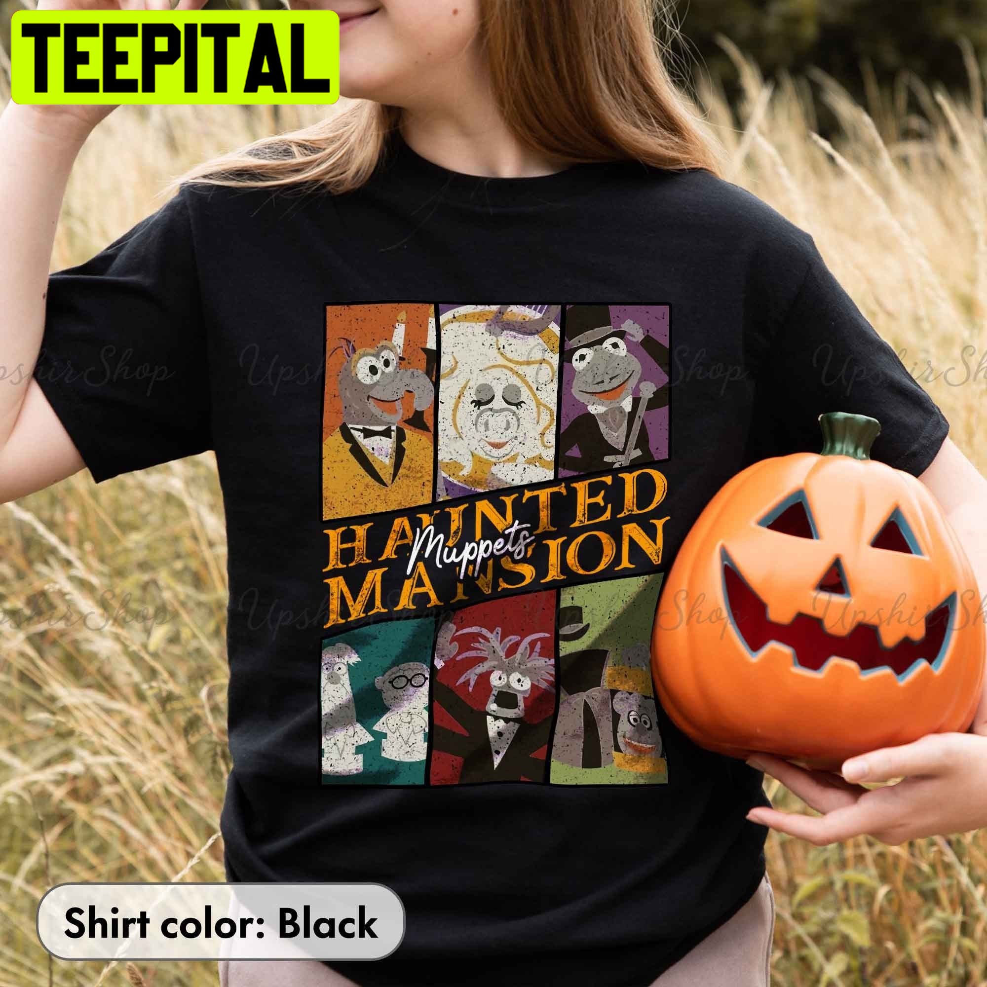 Vintage The Muppets Characters The Haunted Mansion Trending Unisex T-Shirt