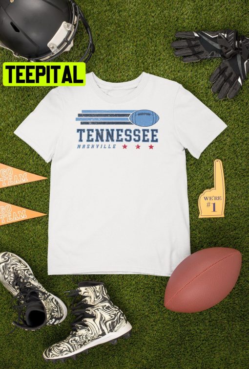 Vintage Titans Football Unisex T-Shirt