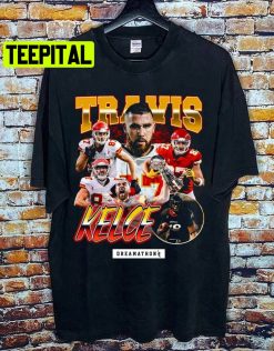 Vintage Travis Kelce 90s Football Nfl Unisex T-Shirt