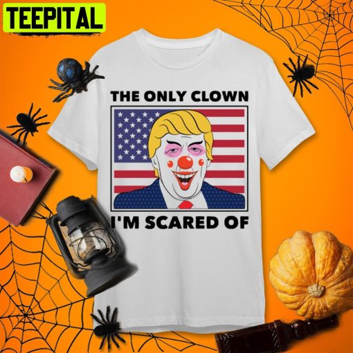 Vote For Dems Light Funny Trump Halloween Retro Art Unisex T-Shirt