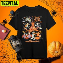 Walt Disney World Disney Halloween Retro Art Unisex T-Shirt