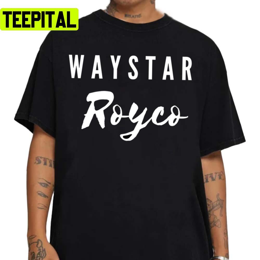 Waystar Royco Logo Text Art Succession Kendall Roy Unisex Sweatshirt