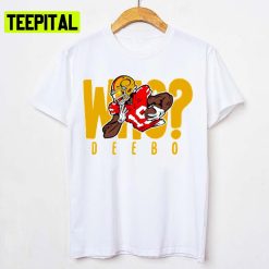 Who Deebo Yellow Football Art Unisex T-Shirt
