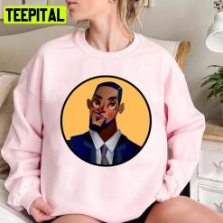 Will Smith Animated Portrait Unisex Sweatshirt