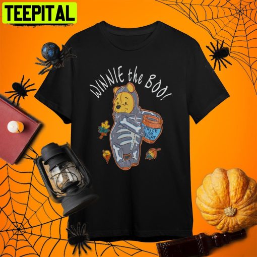 Winnie The Boo Disney Halloween Retro Art Unisex T-Shirt