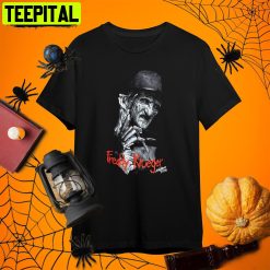 Wish Nightmare On Elm Street Freddy Krueger Black Retro Art Unisex T-Shirt